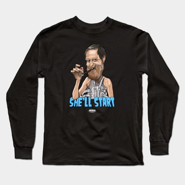 George LeBay Long Sleeve T-Shirt by AndysocialIndustries